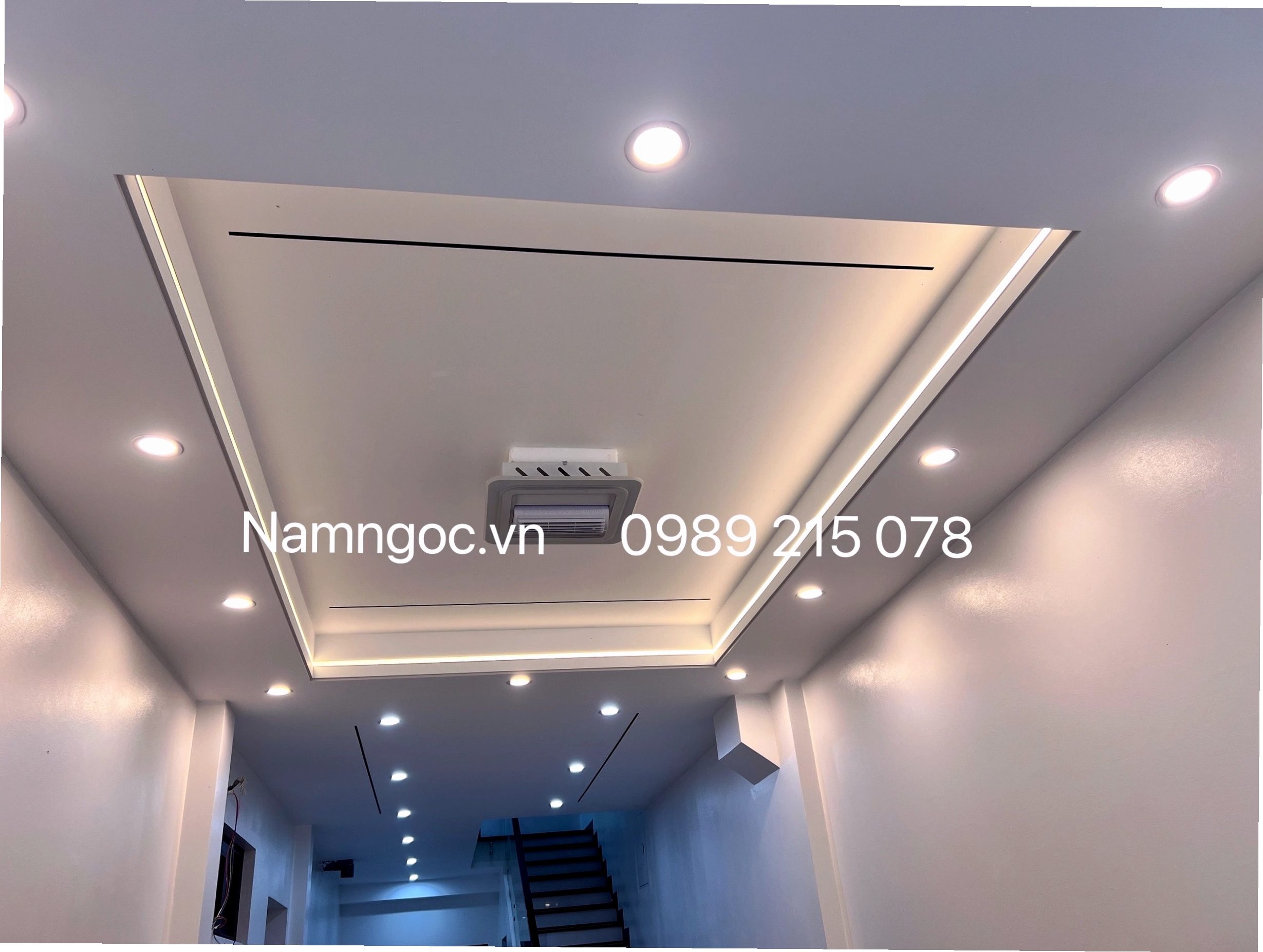 Giá trần thạch cao hiện đại, thi công chuyên nghiệp, mang lại vẻ đẹp sang trọng