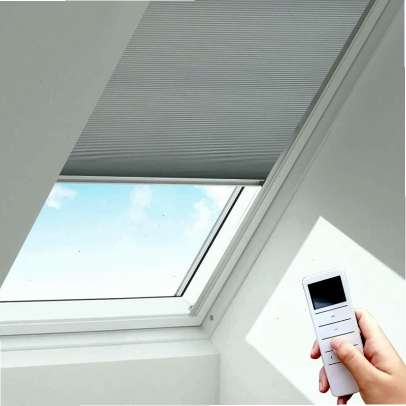 Giải pháp rèm tổ ong tự động cho giếng trời, tối ưu ánh sáng và nhiệt độ