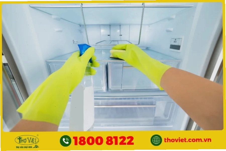 Giới thiệu dịch vụ vệ sinh tủ lạnh - Thợ Việt