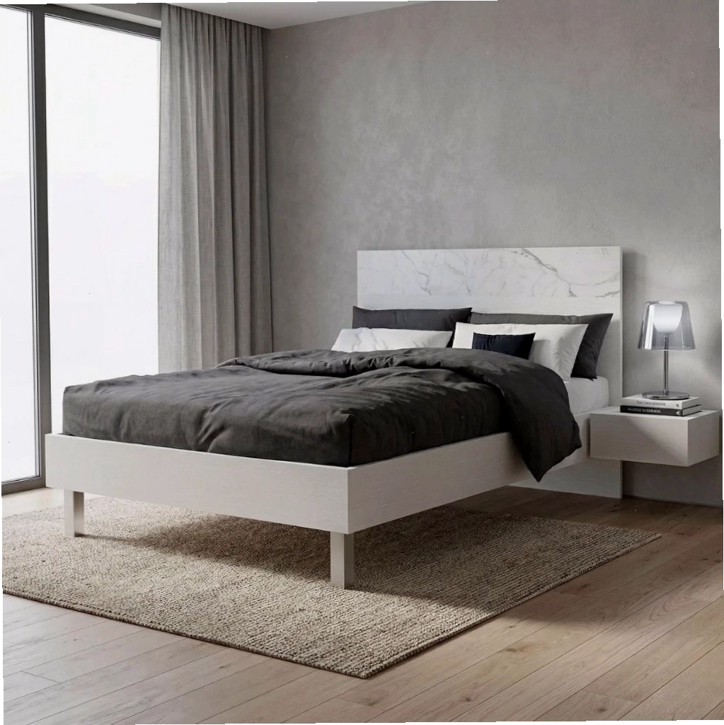 Giường ngủ Queen NS12020 Trắng