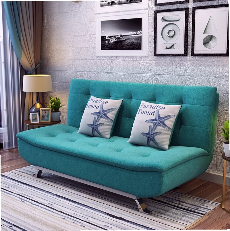 Giường sofa thông minh cao cấp ERICA – SB03 với tông màu xanh trẻ trung