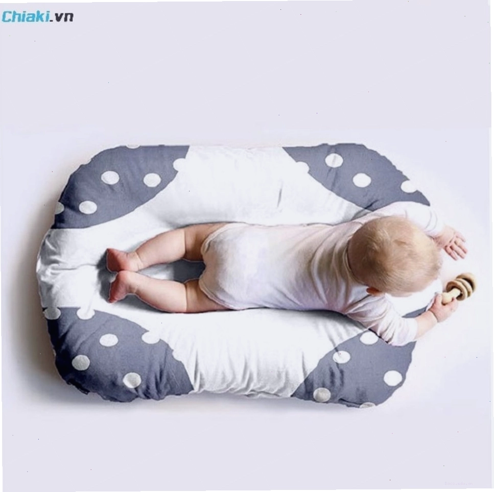 Gối chống trào ngược Hàn Quốc Bonnichon vỏ cotton mềm mại