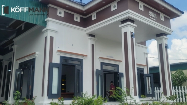 Gợi ý chọn màu sơn cửa nhà cho người mệnh Thủy