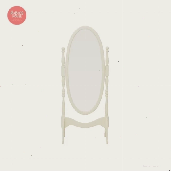 Gương toàn thân phong cách cổ điển, viền kim loại sang trọng, thích hợp trang trí phòng khách