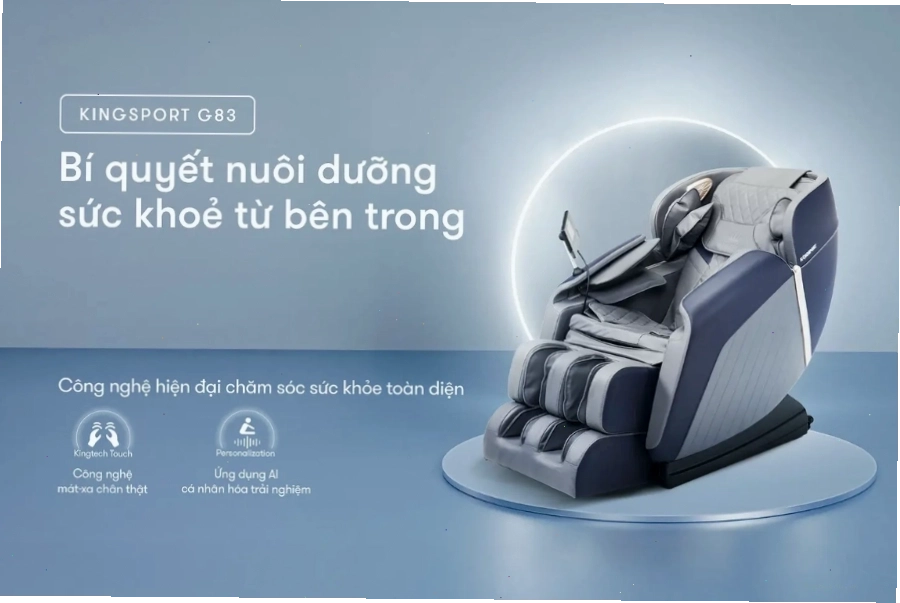 Hình ảnh thực tế ghế massage Kingsport G83