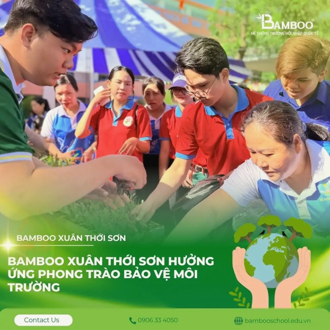 Hoạt động hưởng ứng phong trào vì môi trường