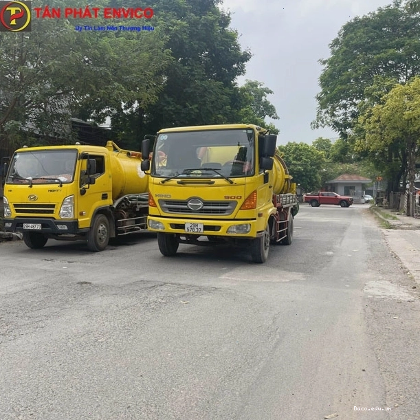 Hút bể phốt cho bệnh viện