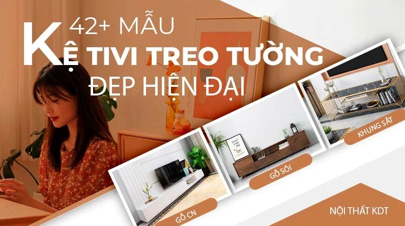 Kệ Tivi Treo Tường: Giải Pháp Nội Thất Thông Minh Tiết Kiệm Không Gian