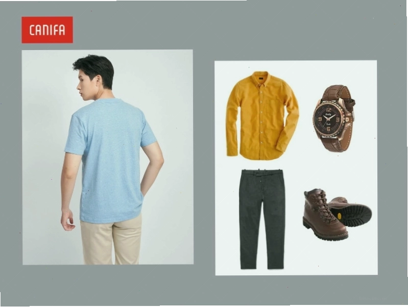 Kết hợp trang phục xanh lá pastel với xanh navy cho phong cách lịch lãm