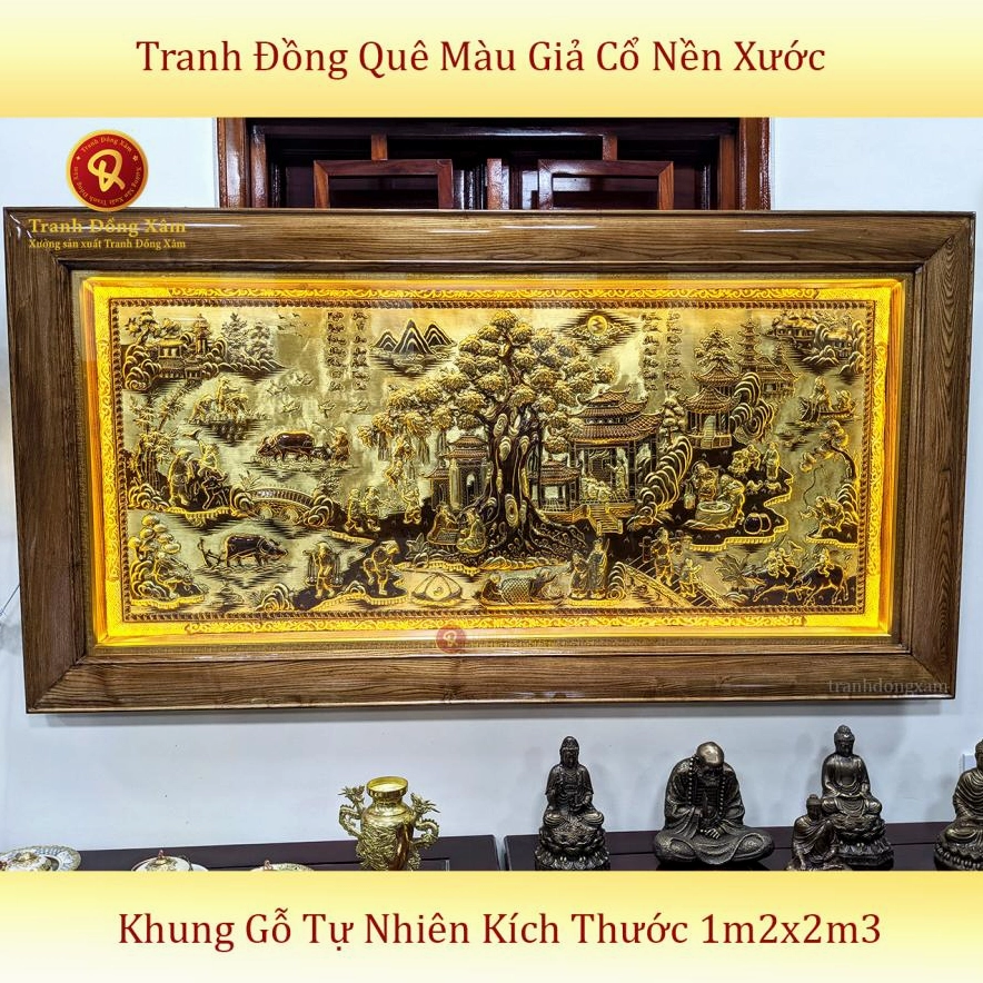Khám phá vẻ đẹp tranh gỗ đồng quê và ý nghĩa sâu sắc