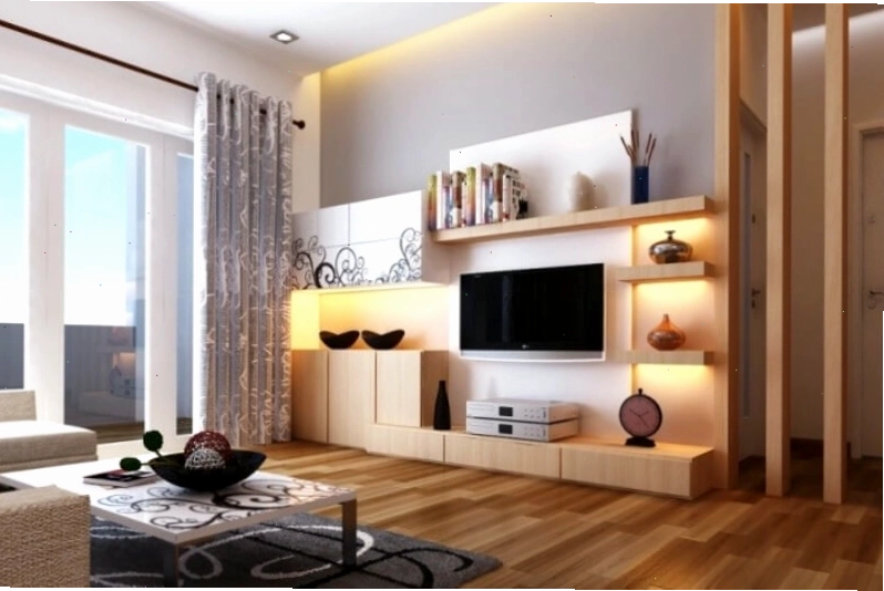 Không gian phòng khách với đèn cầu thang làm điểm nhấn