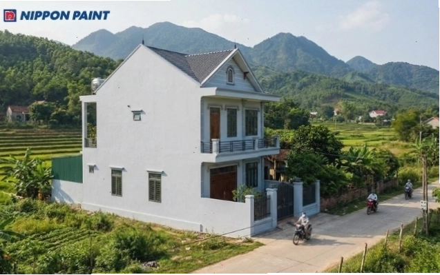 Không gian với tông màu ghi sáng, tạo cảm giác thư thái và rộng rãi