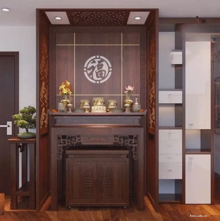 Kích thước bàn thờ nhị cấp chuẩn phong thủy