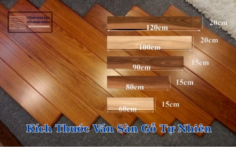 Kích Thước Ván Sàn Gỗ Tự Nhiên