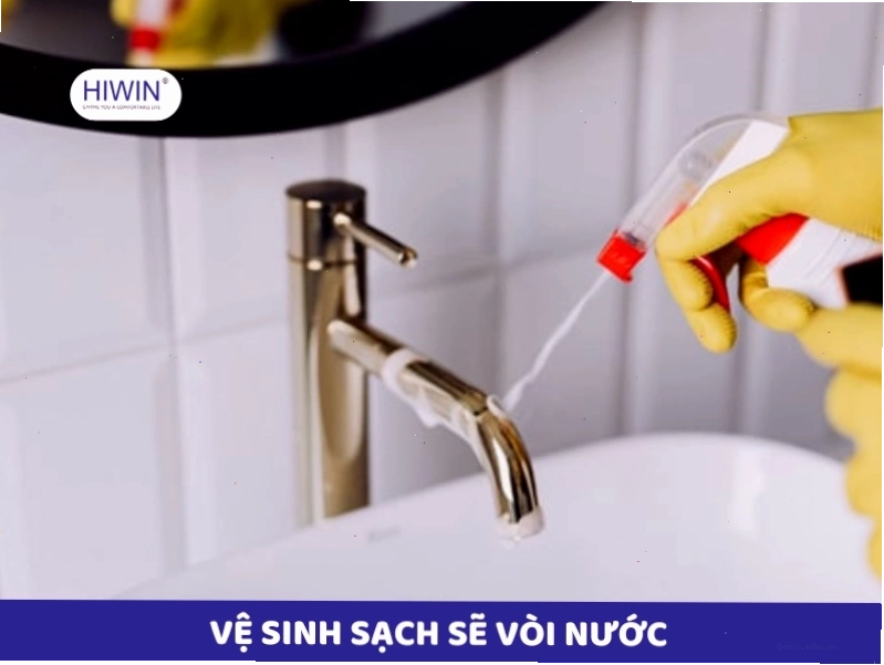 Kiểm tra hoạt động của vòi nước sau khi lắp đặt lại