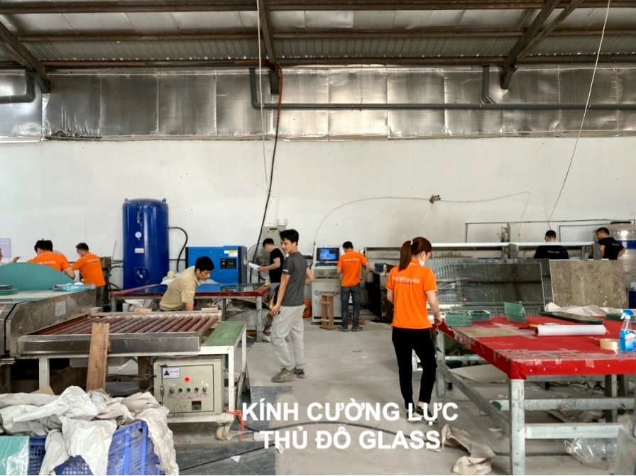 Kính cường lực 8 ly, 10 ly, 12mm của Thủ Đô Glass