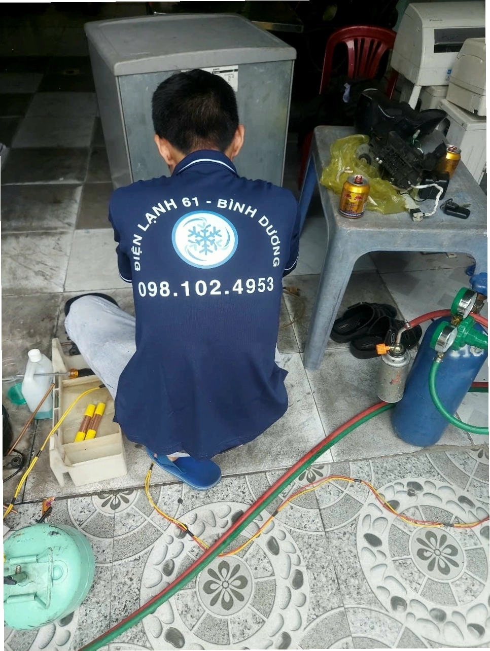 Liên hệ thay block tủ lạnh tại Dĩ An 0981024953.