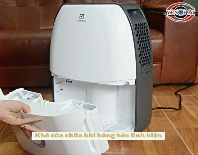 Linh kiện máy hút ẩm Nhật bãi có thể khó thay thế nếu không tìm được nguồn cung uy tín.