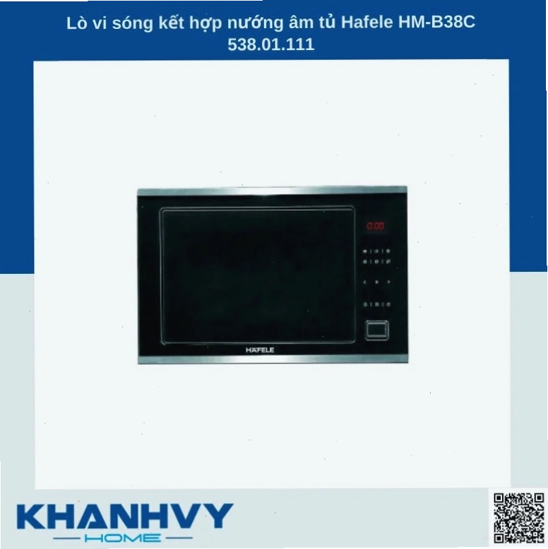 Lò vi sóng âm tủ Hafele HM-B38C 538.01.111