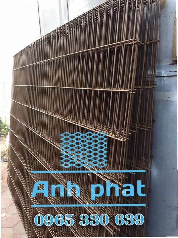 Lưới thép làm hàng rào với kết cấu chắc chắn