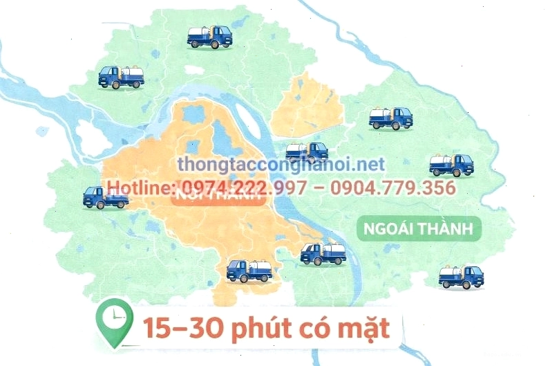 Mạng lưới dịch vụ rộng khắp