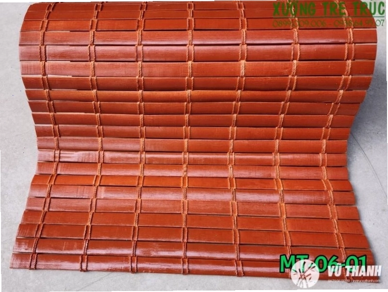Mành Trúc Dệt Da Bò (MT-0601)