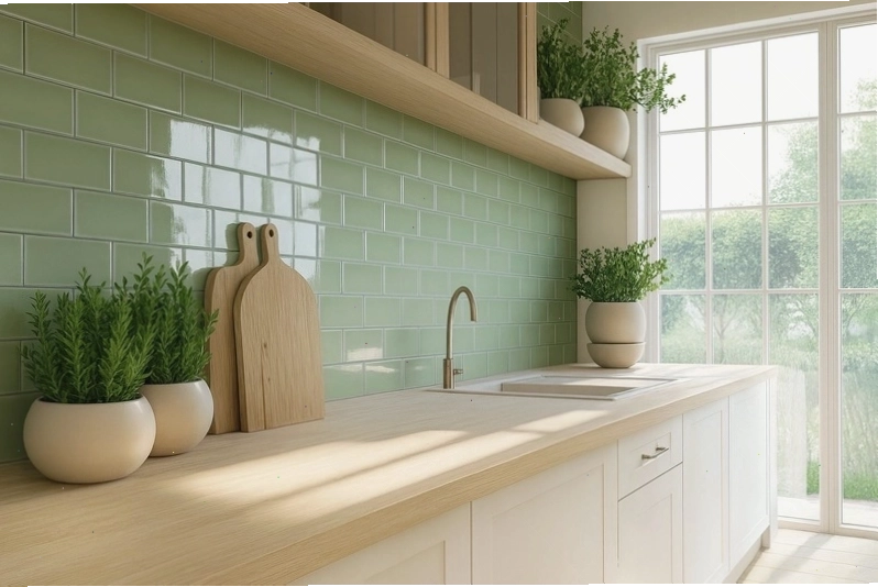 Mẫu gạch thẻ ốp tường trang trí