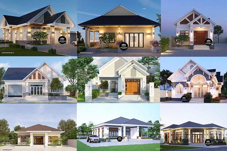 Mẫu nhà cấp 4 mái Thái ở nông thôn: Đẹp, Hiện Đại và Tiết Kiệm
