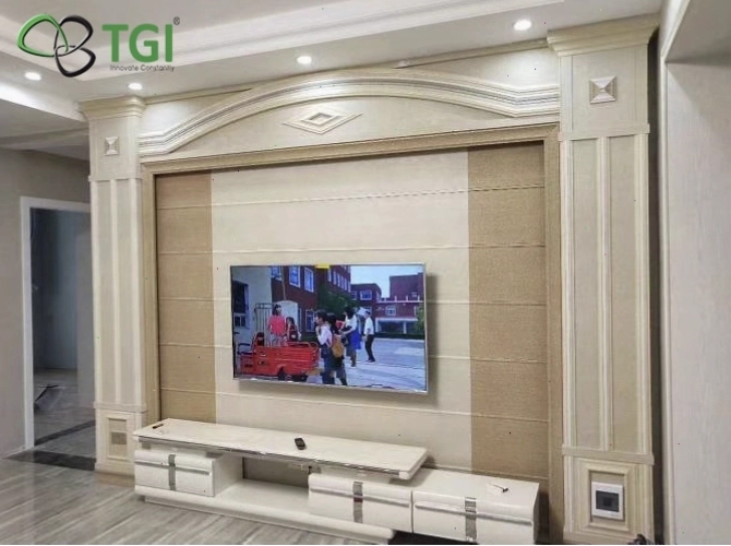 Mẫu phào chỉ trang trí 02: Các loại phào chỉ PU đẹp mắt và bền bỉ