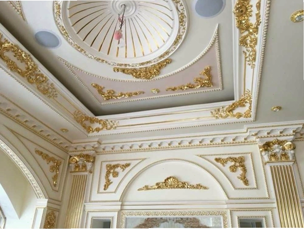 Mẫu phào chỉ trang trí 06: Thi công phào chỉ PU chuyên nghiệp