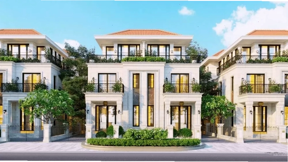 Mẫu thiết kế biệt thự song lập đẳng cấp, đầy đủ tiện nghi