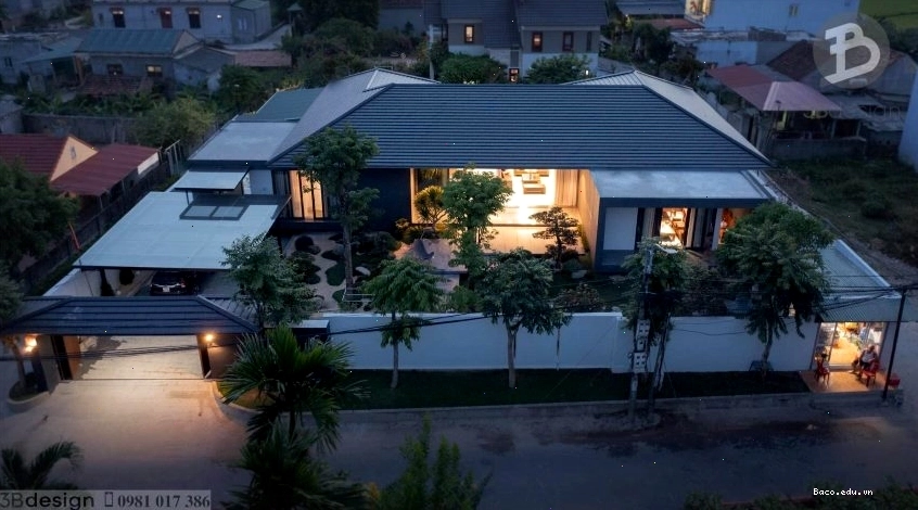 Mẫu thiết kế nhà cấp 4 mái Nhật đẹp, tinh tế và sang trọng