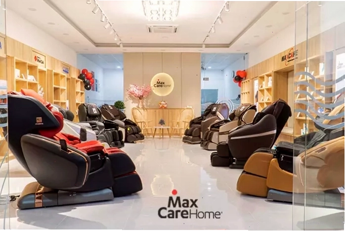 MaxCare Home địa chỉ phân phối ghế massage chính hãng và uy tín