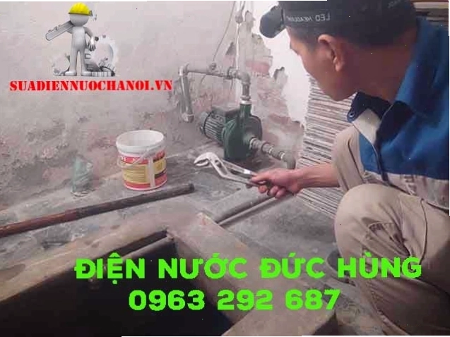 Máy bơm bị tụt nước tại Hữu Hòa, Thanh Trì