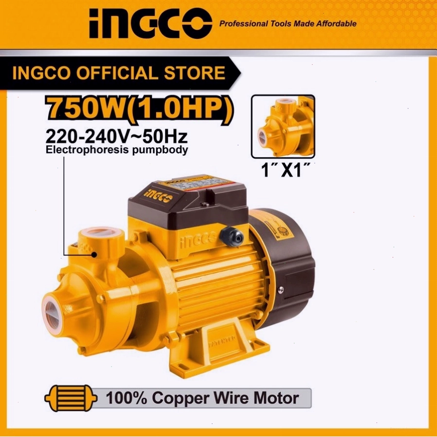 Máy bơm nước 750W INGCO VPM7508