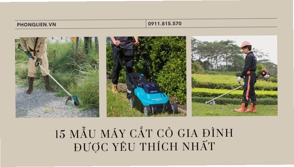 Máy cắt cỏ gia đình được yêu thích nhất