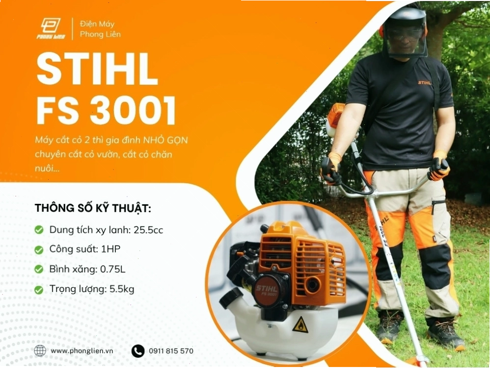 Máy cắt cỏ Stihl FS3001