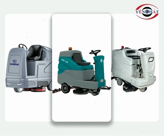 Máy chà sàn liên hợp ngồi lái