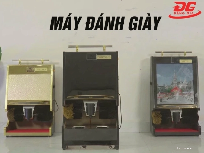 Máy đánh giày tự động giúp đôi giày luôn sáng bóng