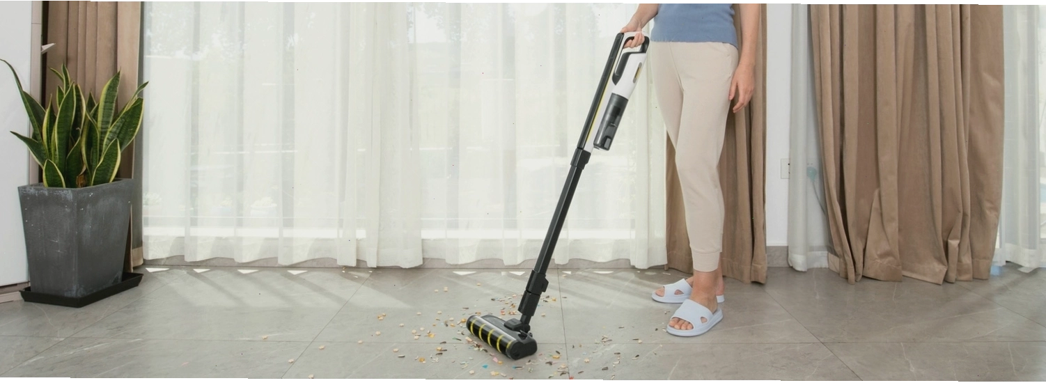 Máy hút bụi không dây Karcher VC 4s màu trắng