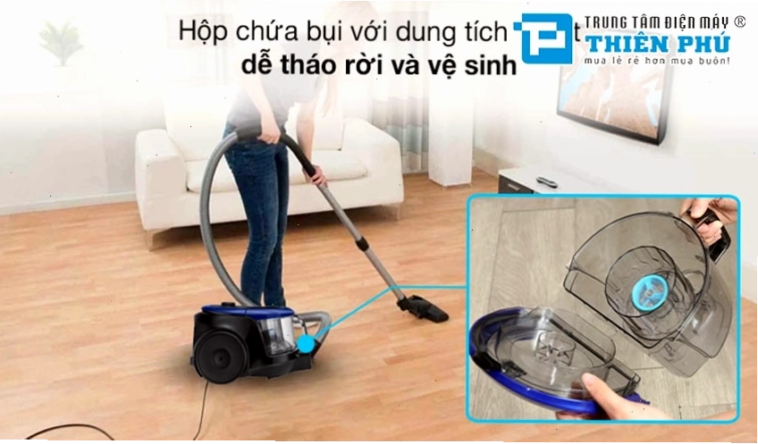 Máy hút bụi Samsung VC18M2120SB/SV là sản phẩm được nhiều người tin dùng