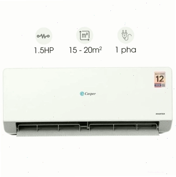 Máy lạnh Casper Inverter 1.5HP QC-12IU36A