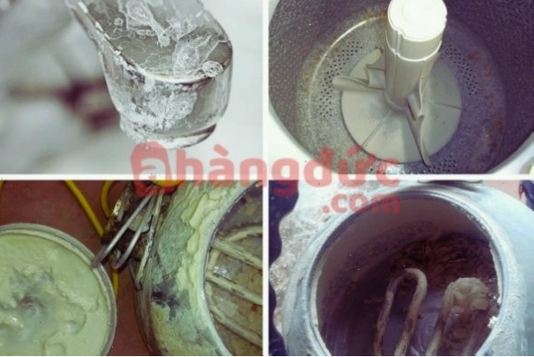 Máy lọc nước bị cặn vôi cần được vệ sinh và sửa chữa