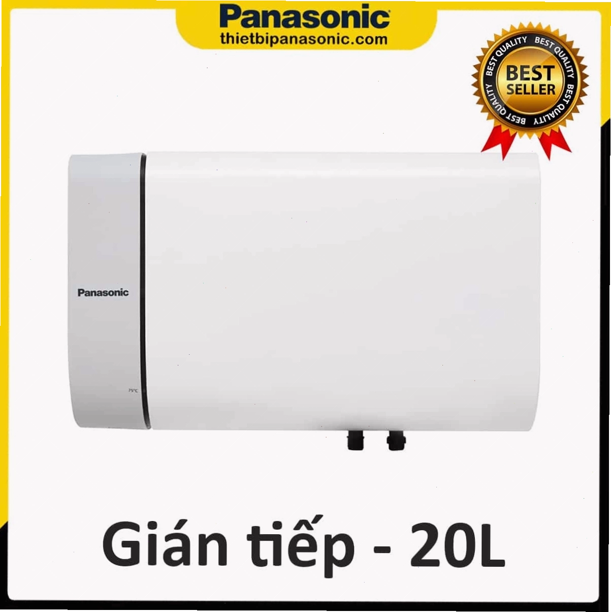 Máy nước nóng gián tiếp Panasonic 20 lít DH-20HBMVW