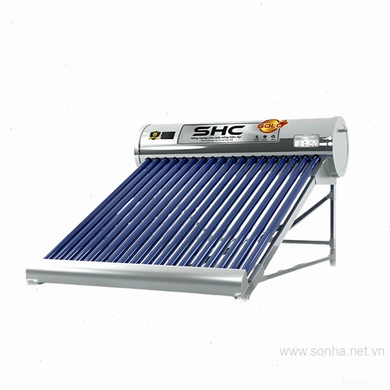 Máy nước nóng năng lượng mặt trời Thái Dương Năng SHC Gold 160L ống chân không
