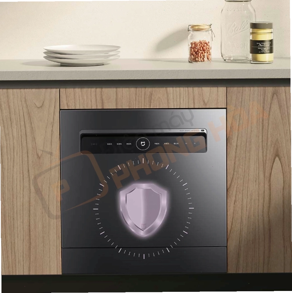 Máy rửa chén Xiaomi có thiết kế hộp nhỏ gọn, sang trọng phù hợp mọi không gian bếp
