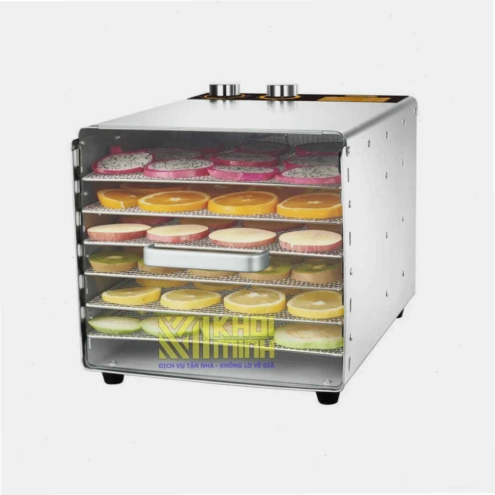 Máy Sấy Septree 6 Khay Sấy, Chất Liệu Inox