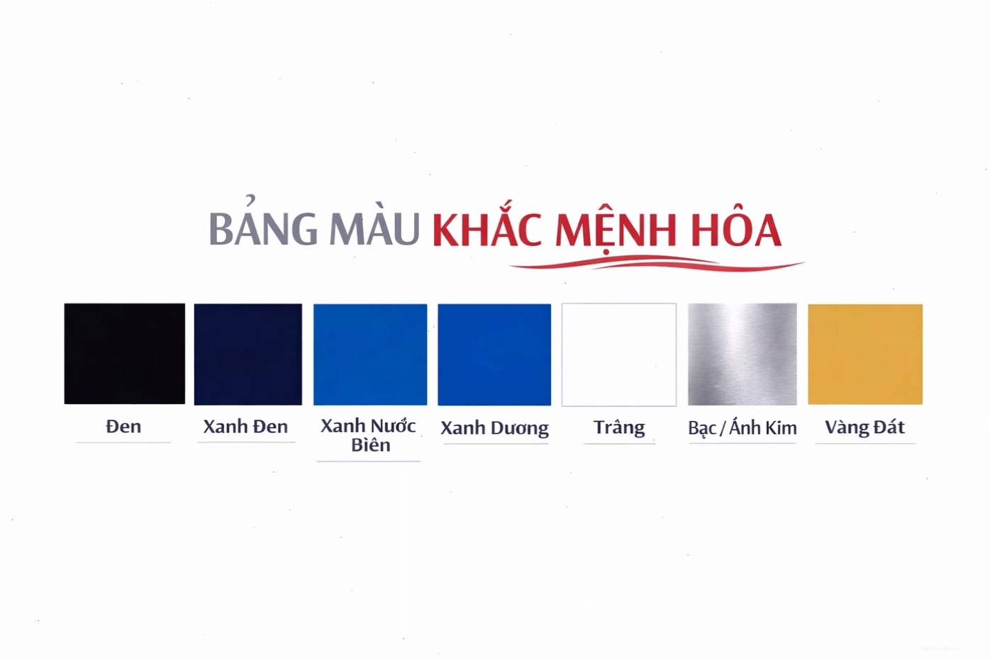 Mệnh Hỏa khắc màu gì