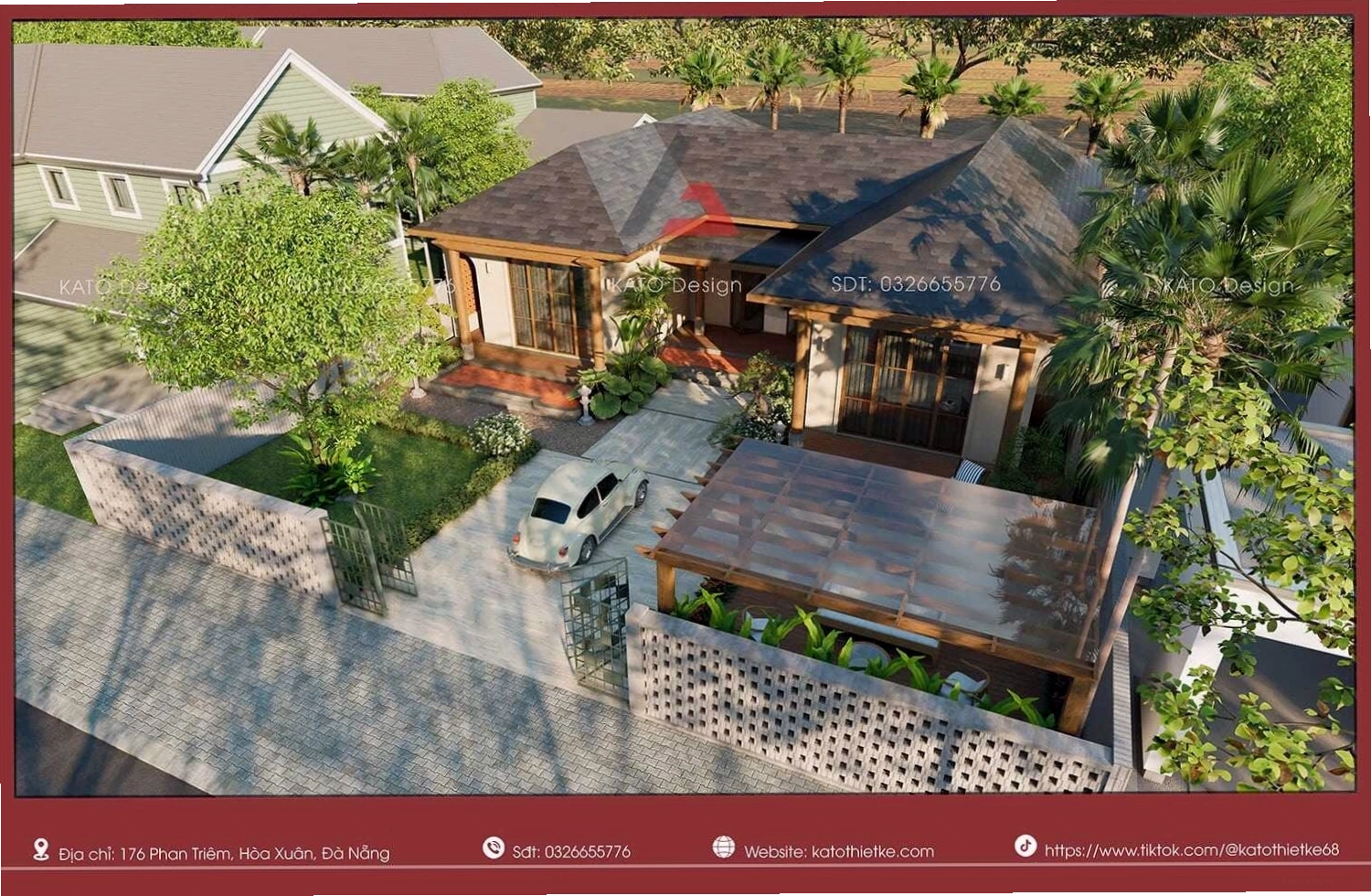 Mẹo tiết kiệm chi phí xây nhà cấp 4 mái Nhật bằng thiết kế thông minh và vật liệu hợp lý