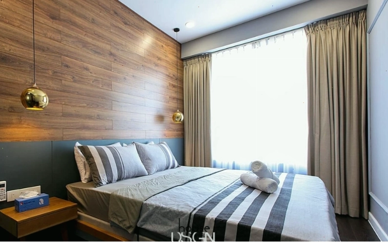 Minh họa nguyên tắc cân bằng trong decor nhà đẹp, sử dụng đồ nội thất đối xứng